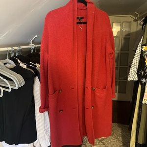 J crew oversized cashmere cardigan